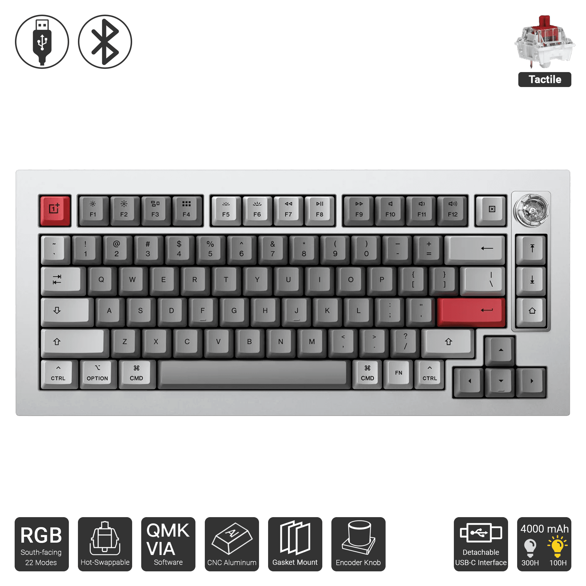 Oneplus x Keychron 81 Pro - TK Computer KH, Cambodia