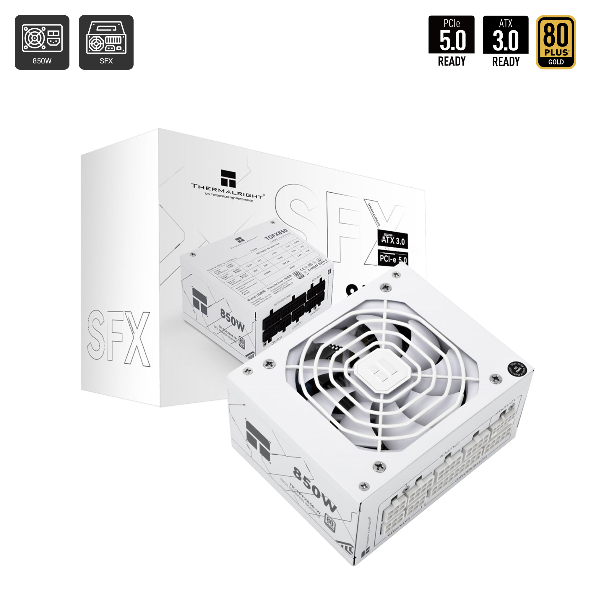 TR-TGFX850W 80 Plus Gold SFX Power Supply (850W) - TK Computer KH