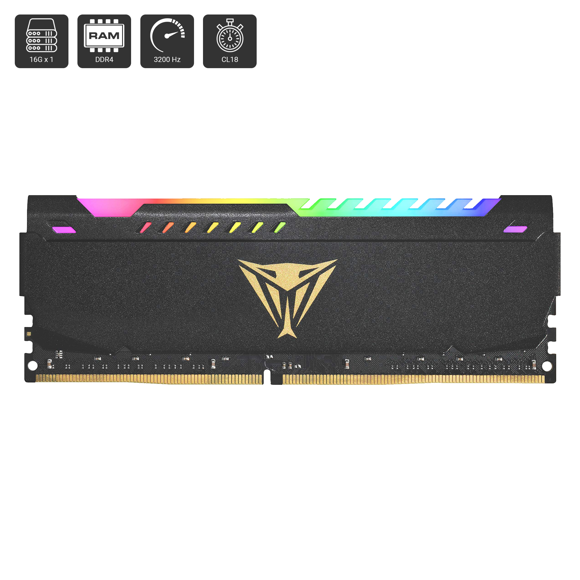 Viper Steel RGB DDR4 32G (32G x 1) - TK Computer KH, Cambodia