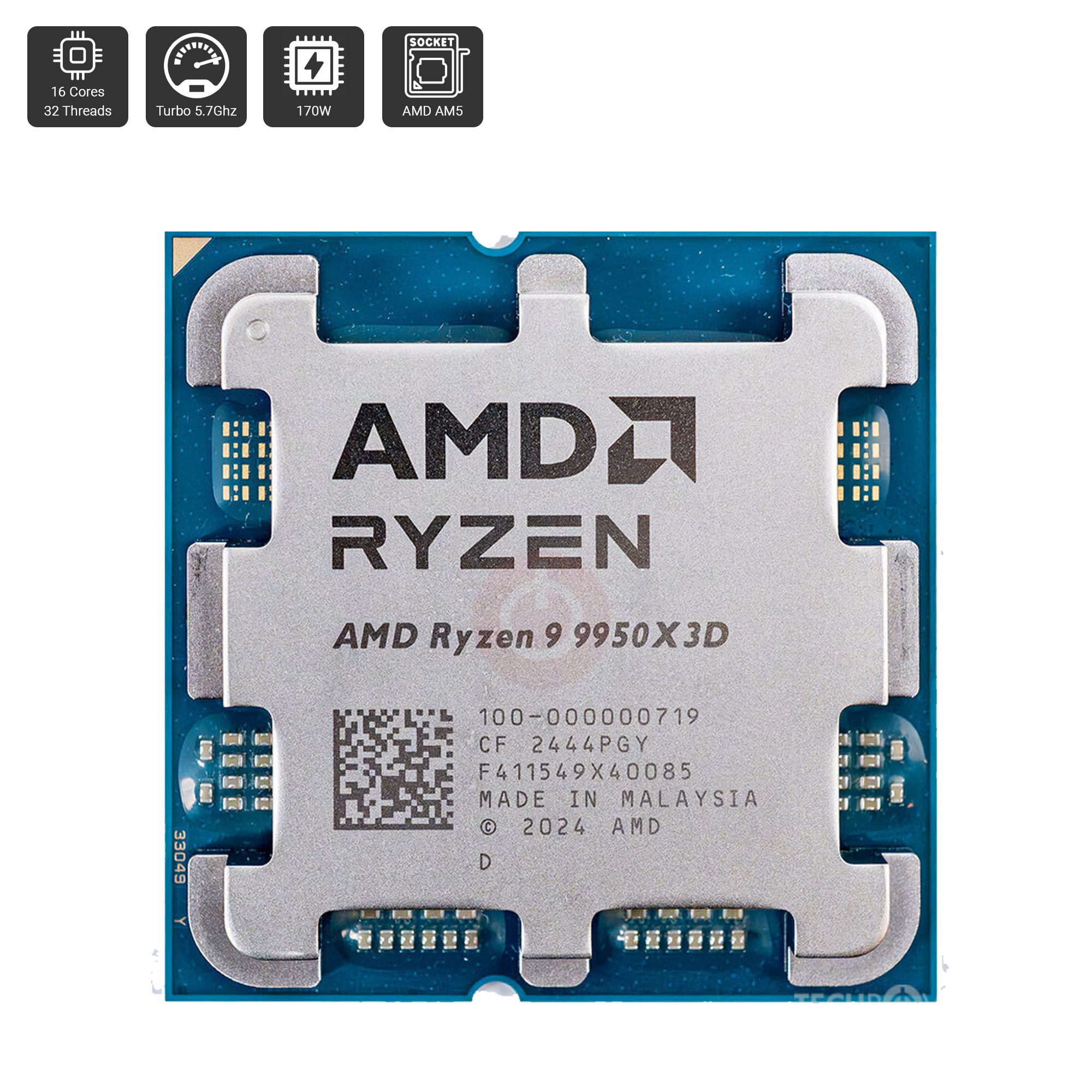 Ryzen™ 9 9950X3D - TK Computer KH, Cambodia